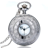 Vintage Charm Black  Pocket Watch