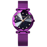 CIVO Luxury Crystal  Woman Watch