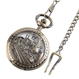 Train Locomotive Pocket Watch
