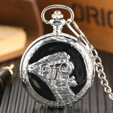 Train Locomotive Pocket Watch