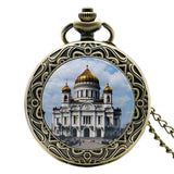 Train Locomotive Pocket Watch