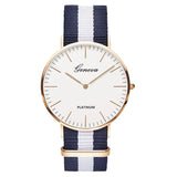 Nylon strap Style Women Watch