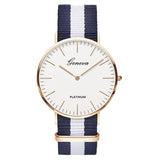 Nylon strap Style Women Watch