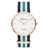 Nylon strap Style Women Watch