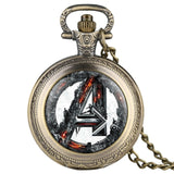 Avengers Age Of Ultron Retro Pocket Watch
