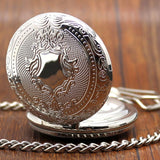 Train Locomotive Pocket Watch