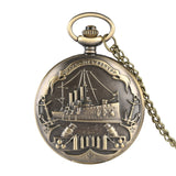 Train Locomotive Pocket Watch