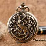 Game of Thrones Stark Family Pocket Watch