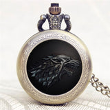 Game of Thrones Stark Family Pocket Watch
