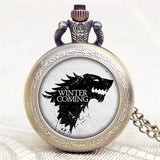 Game of Thrones Stark Family Pocket Watch