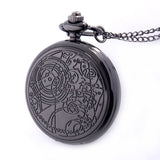 Black Bronze Silver  Pocket Watch