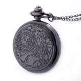 Black Bronze Silver  Pocket Watch